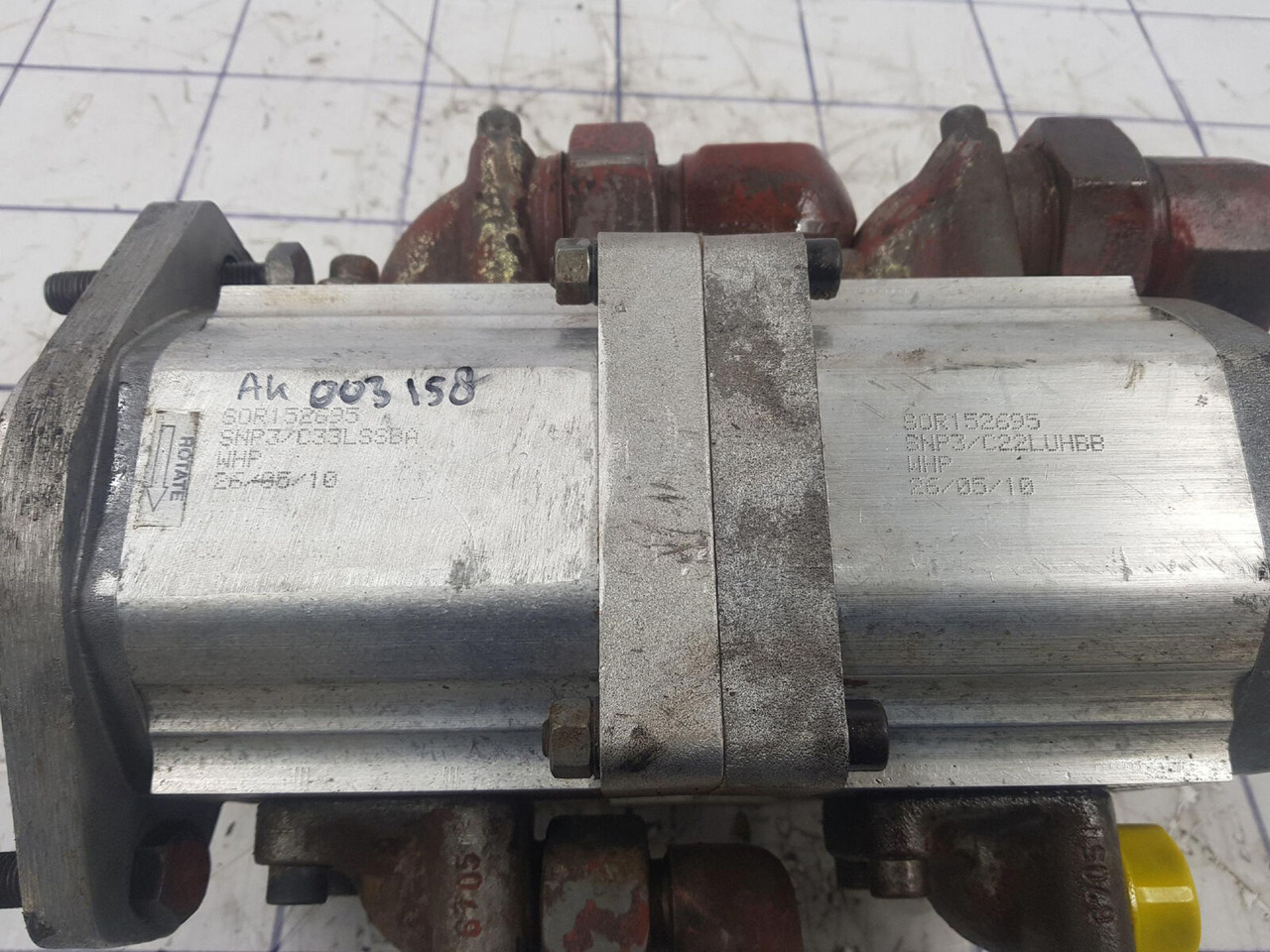 Sauer-Danfoss 70 GMT dual gear pump - Bomba hidráulica para Grua móvel: foto 5 Sauer-Danfoss 70 GMT dual gear pump - Bomba hidráulica para Grua móvel: foto 5