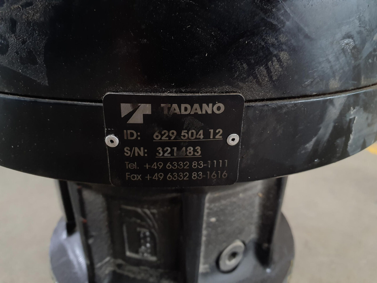 Tadano Faun AC 5.220L-1 Slew gear - Motor de giro para Guindaste: foto 4 Tadano Faun AC 5.220L-1 Slew gear - Motor de giro para Guindaste: foto 4