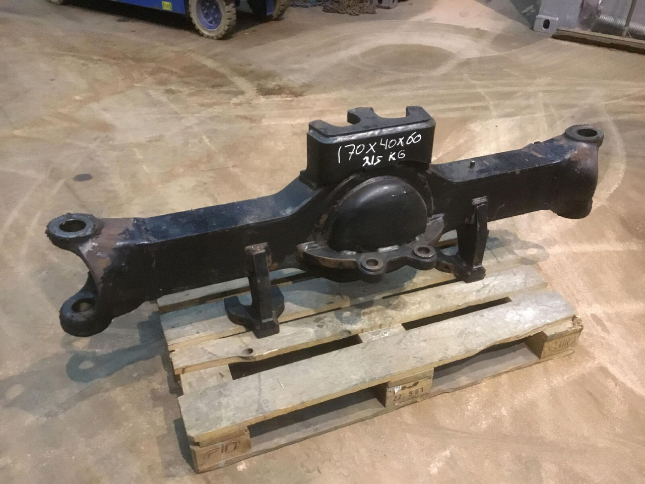 Terex AC 155 axle housing axle 1 - Eixo e peças para Grua móvel: foto 1 Terex AC 155 axle housing axle 1 - Eixo e peças para Grua móvel: foto 1