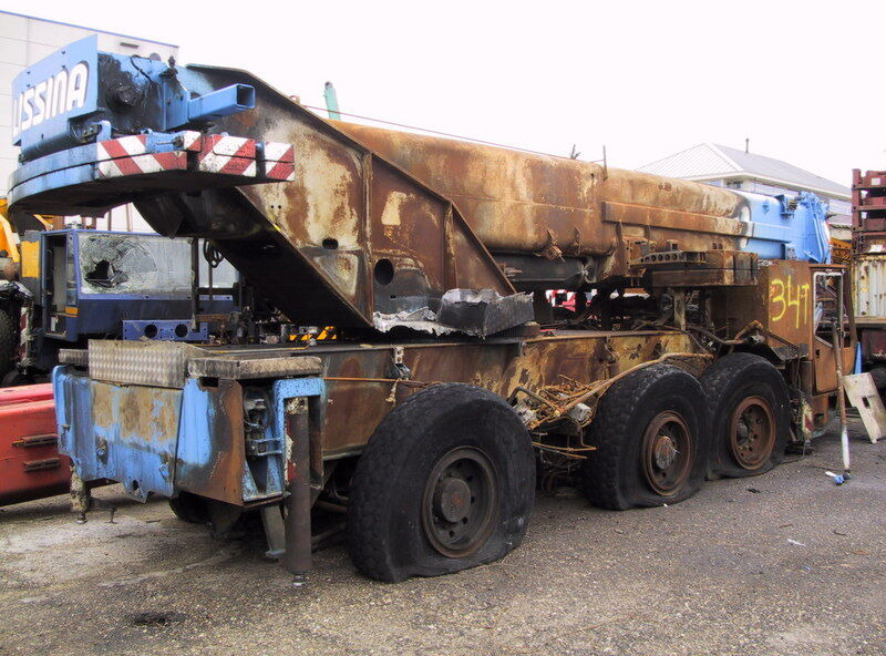 Terex AC 155 for parts - Grua todo o terreno: foto 2 Terex AC 155 for parts - Grua todo o terreno: foto 2