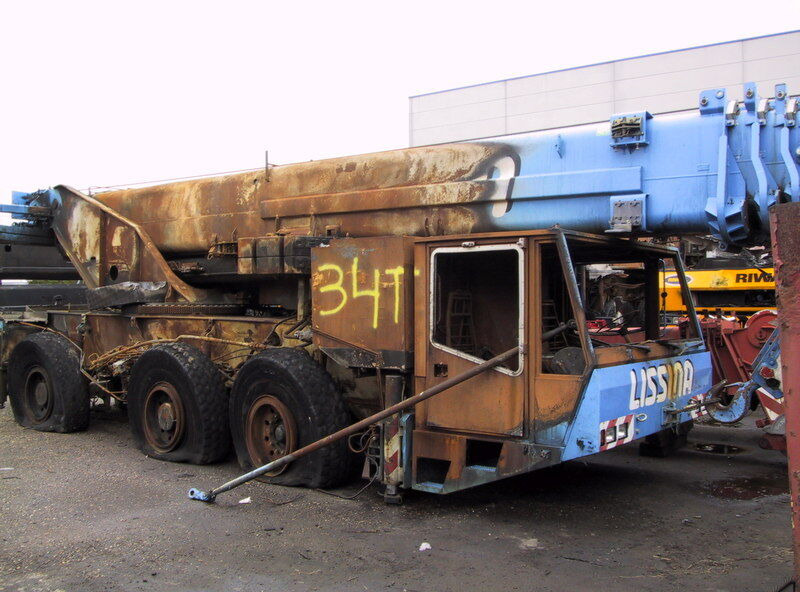 Terex AC 155 for parts - Grua móvel: foto 1 Terex AC 155 for parts - Grua móvel: foto 1