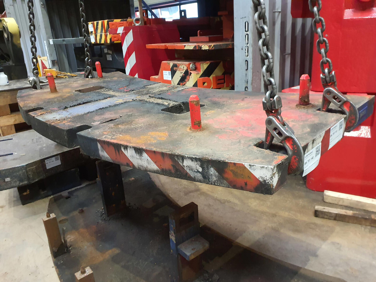 Terex AC 205 Counterweight 2,55 ton - Contrapeso para Grua móvel: foto 1 Terex AC 205 Counterweight 2,55 ton - Contrapeso para Grua móvel: foto 1