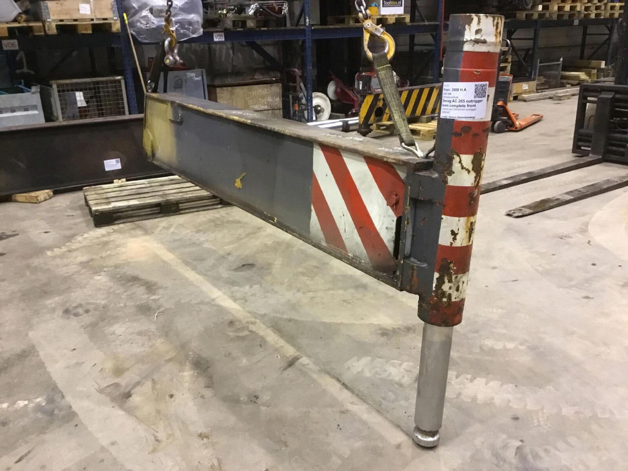 Terex AC 265 outrigger beam complete front - Suspensão para Grua móvel: foto 1 Terex AC 265 outrigger beam complete front - Suspensão para Grua móvel: foto 1