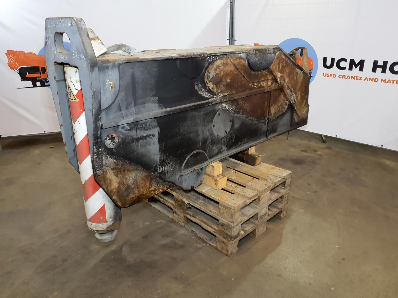 Terex AC 350-1 outrigger beam complete rear - Suspensão para Grua móvel: foto 2 Terex AC 350-1 outrigger beam complete rear - Suspensão para Grua móvel: foto 2