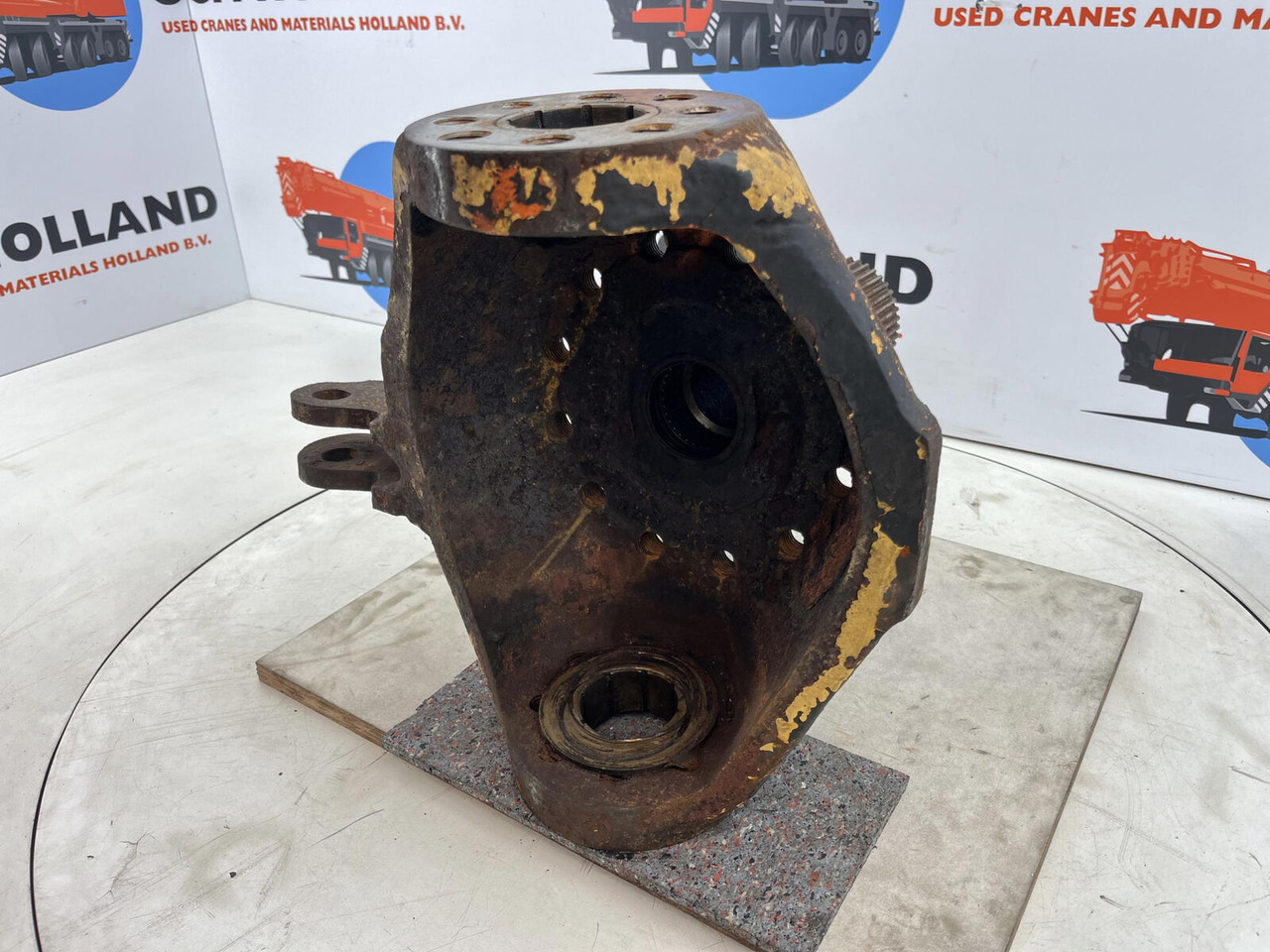 Manga de eixo para Grua móvel Terex HC 340 Steering knuckle 12 holes axle 3: foto 6