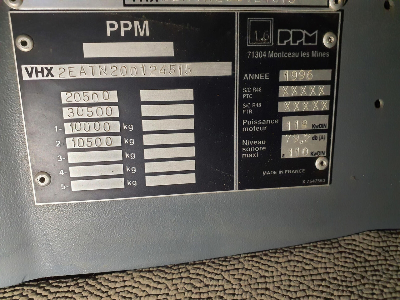 Terex PPM ATT 250 lower cabin - Cabine para Grua móvel: foto 5 Terex PPM ATT 250 lower cabin - Cabine para Grua móvel: foto 5