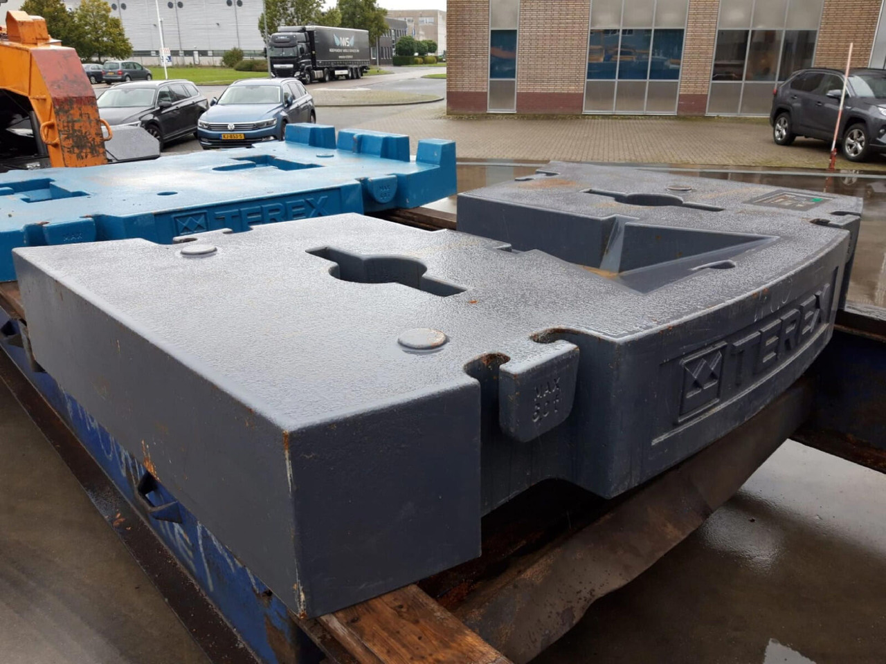 Terex Terex explorer 5600 counterweight 9,7 ton - Contrapeso para Grua móvel: foto 1 Terex Terex explorer 5600 counterweight 9,7 ton - Contrapeso para Grua móvel: foto 1