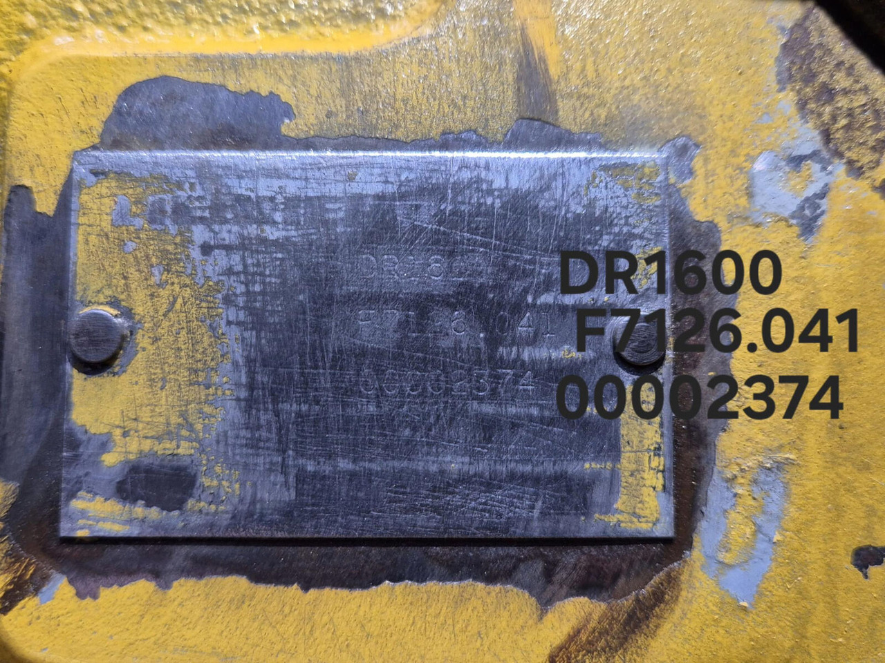 ZF LTM 1160/2 dropbox ZF DR1600 - Transmissão para Grua móvel: foto 5 ZF LTM 1160/2 dropbox ZF DR1600 - Transmissão para Grua móvel: foto 5