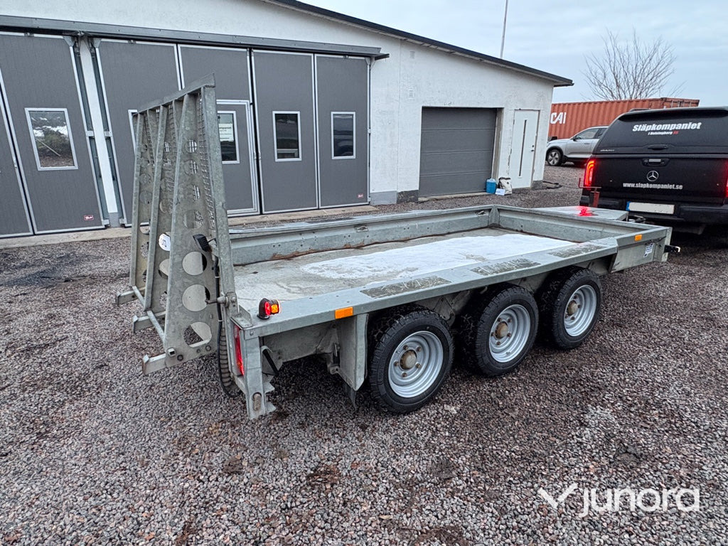 Entreprenadtrailer – Ifor Williams, GX146-3 - Reboque porta máquinas: foto 5 Entreprenadtrailer – Ifor Williams, GX146-3 - Reboque porta máquinas: foto 5