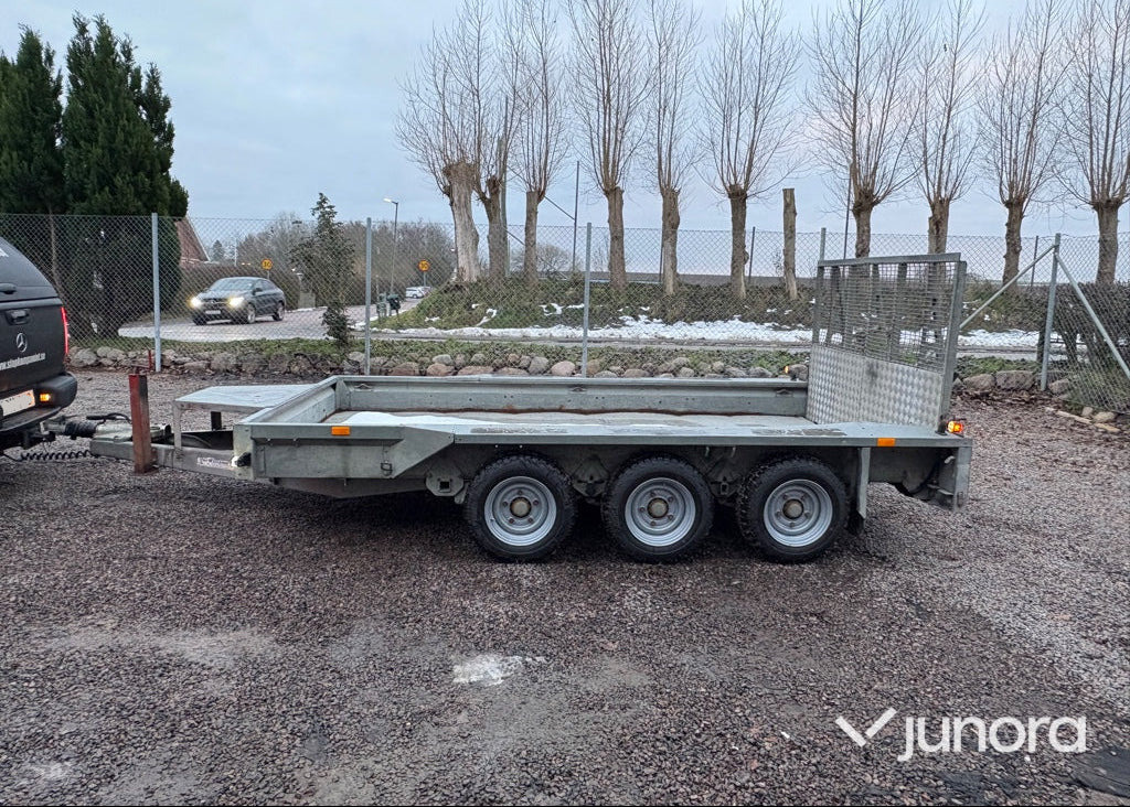 Entreprenadtrailer – Ifor Williams, GX146-3 - Reboque porta máquinas: foto 2 Entreprenadtrailer – Ifor Williams, GX146-3 - Reboque porta máquinas: foto 2