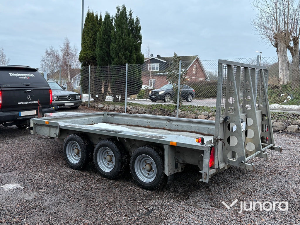 Entreprenadtrailer – Ifor Williams, GX146-3 - Reboque porta máquinas: foto 3 Entreprenadtrailer – Ifor Williams, GX146-3 - Reboque porta máquinas: foto 3
