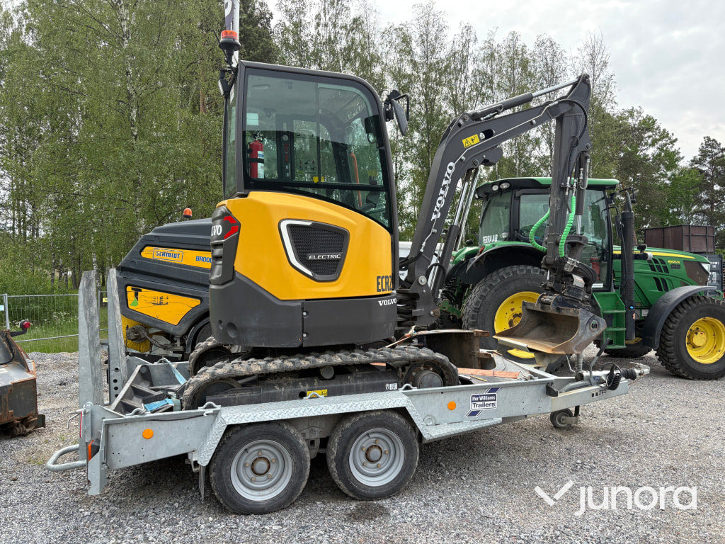 Grävmaskin Volvo ECR25D Electric - Mini escavadeira: foto 5 Grävmaskin Volvo ECR25D Electric - Mini escavadeira: foto 5