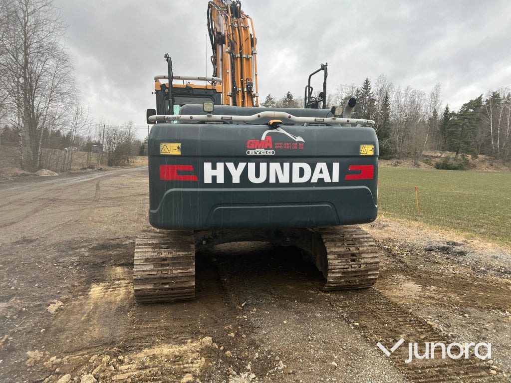 Bandgrävare Hyundai HX220 L - Máquina de outro: foto 4 Bandgrävare Hyundai HX220 L - Máquina de outro: foto 4