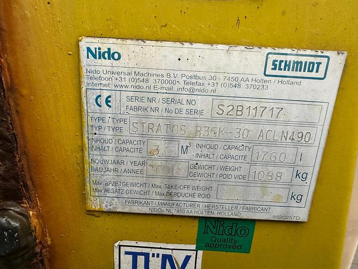 Nido Stratos B35K-30 ACLN-490 - Espalhador de areia/ Sal: foto 5 Nido Stratos B35K-30 ACLN-490 - Espalhador de areia/ Sal: foto 5
