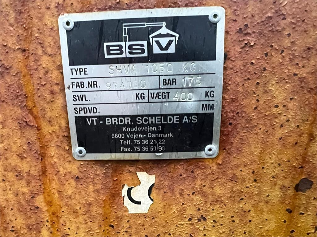 BSV SHVA 1000 ltr korn grab - Balde de maxilas: foto 3 BSV SHVA 1000 ltr korn grab - Balde de maxilas: foto 3