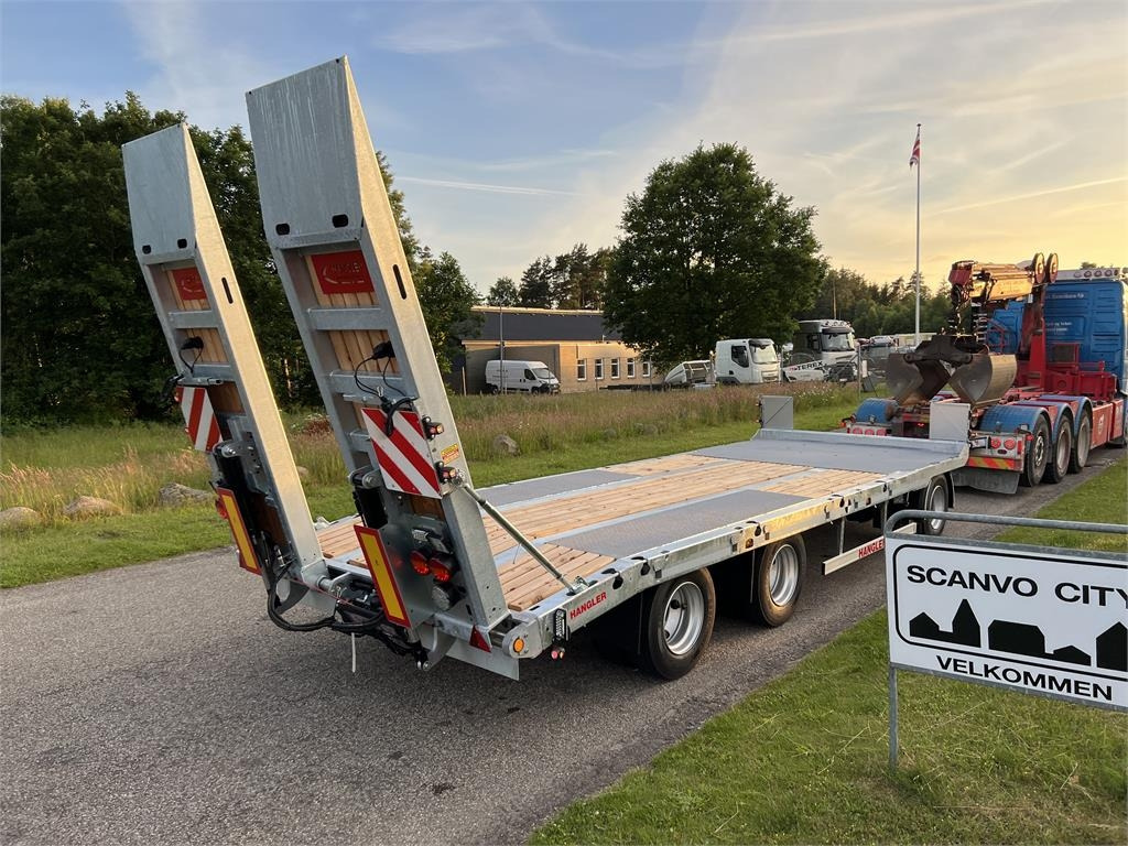 Reboque baixa Hangler DTS-H 300 3 akslet hænger med ramper: foto 1