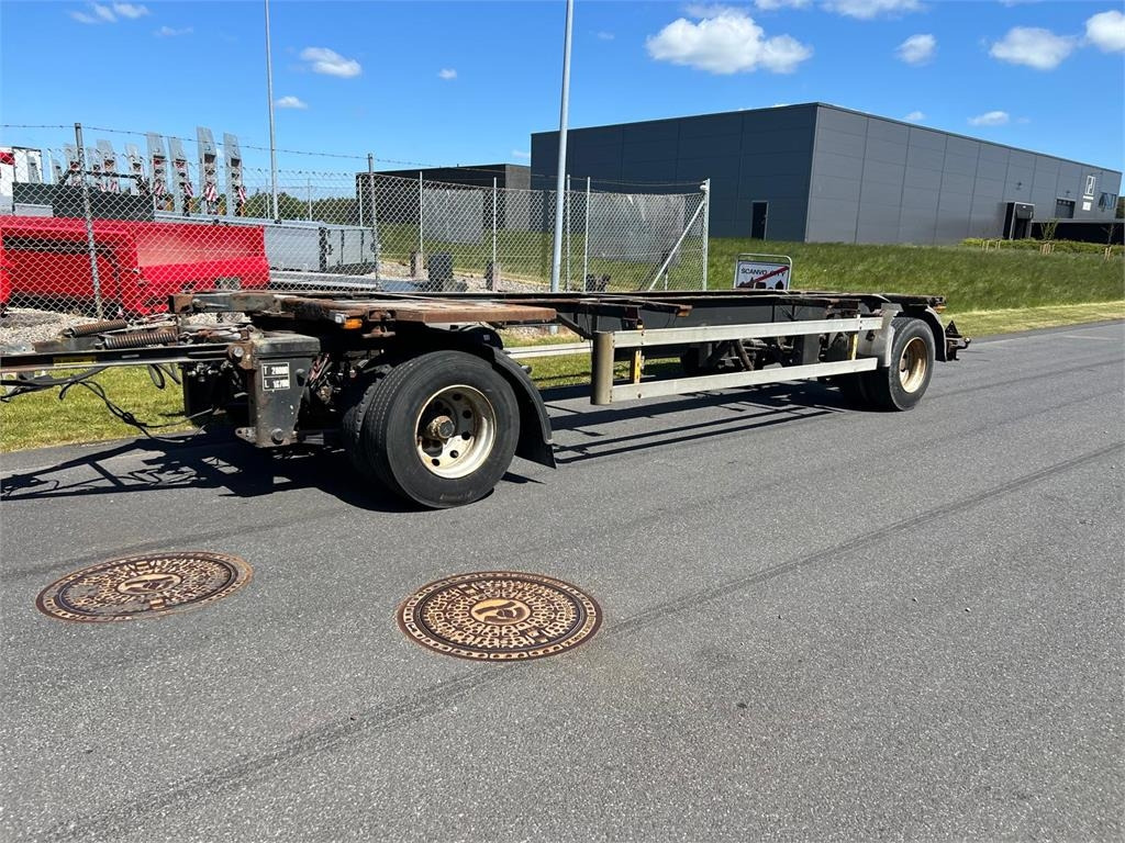 Kel-Berg 20 ton 7150 - 7450 mm containerlåse - Reboque transportador de contêineres/ Caixa móvel: foto 2 Kel-Berg 20 ton 7150 - 7450 mm containerlåse - Reboque transportador de contêineres/ Caixa móvel: foto 2