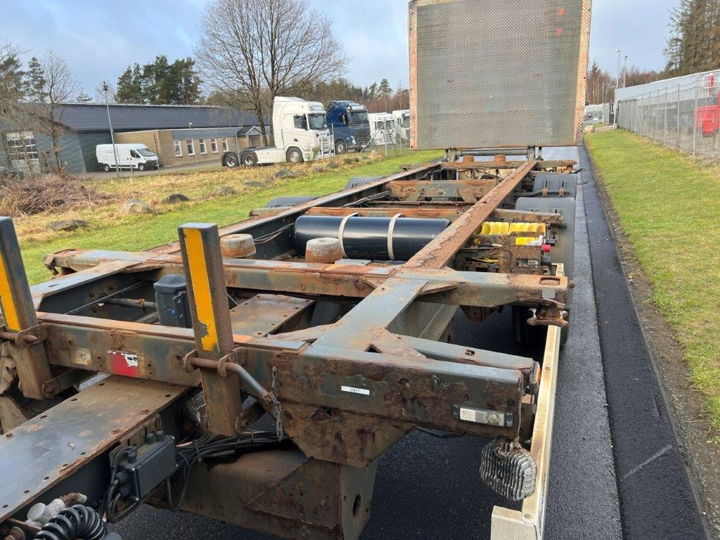Krone ZZW 18 EL containerlåse - zepro lift - Reboque transportador de contêineres/ Caixa móvel: foto 5 Krone ZZW 18 EL containerlåse - zepro lift - Reboque transportador de contêineres/ Caixa móvel: foto 5