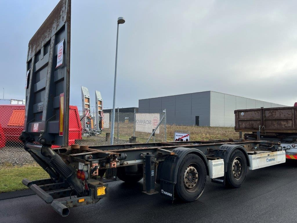 Krone ZZW 18 EL containerlåse - zepro lift - Reboque transportador de contêineres/ Caixa móvel: foto 4 Krone ZZW 18 EL containerlåse - zepro lift - Reboque transportador de contêineres/ Caixa móvel: foto 4