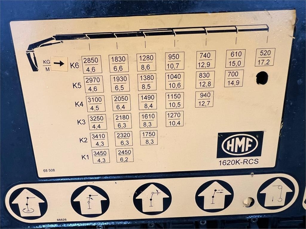Volvo FL 280 - HMF 1620K6 - Camião grua: foto 4 Volvo FL 280 - HMF 1620K6 - Camião grua: foto 4
