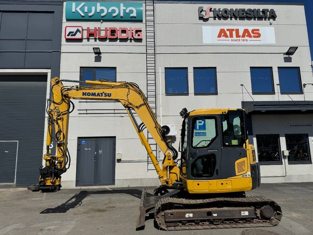 Komatsu PC88MR-8 PYÖRITTÄJÄLLÄ - Mini escavadeira: foto 1 Komatsu PC88MR-8 PYÖRITTÄJÄLLÄ - Mini escavadeira: foto 1