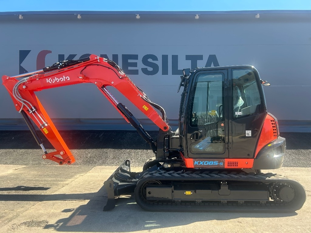 Kubota KX085-5 UUTUUS! - Mini escavadeira: foto 1 Kubota KX085-5 UUTUUS! - Mini escavadeira: foto 1