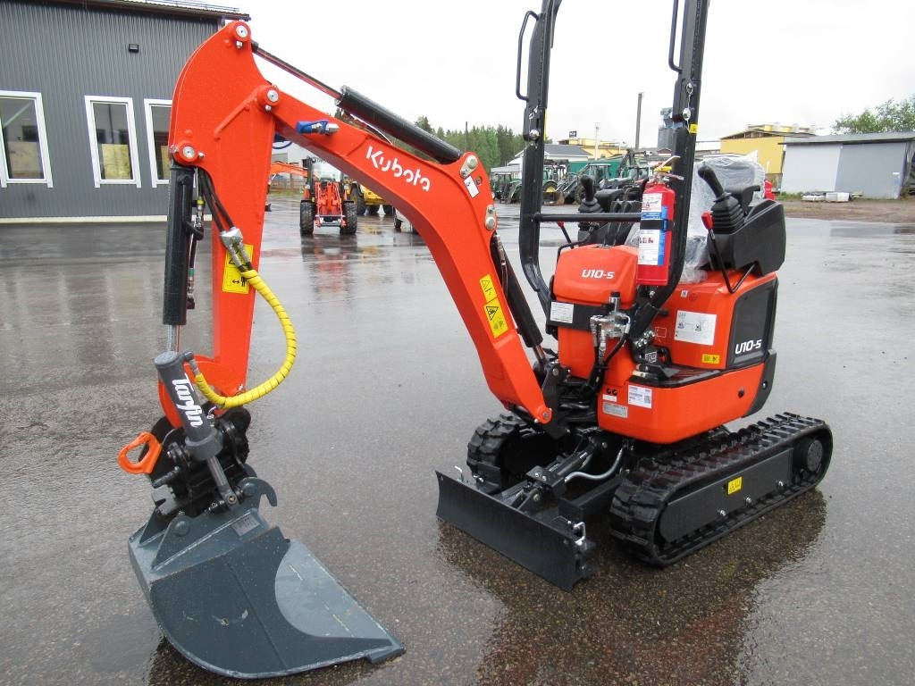 Mini escavadeira novo Kubota U10-5 KALLISTAJALLA, UUSI: foto 7