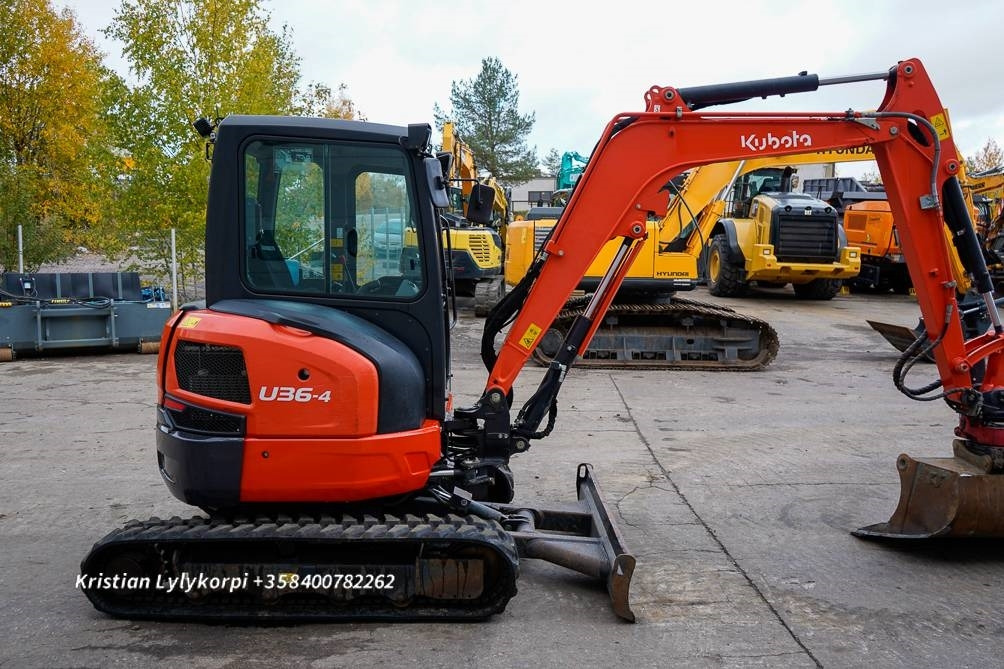 Mini escavadeira Kubota U36-4 ROTOTILTILLÄ: foto 7