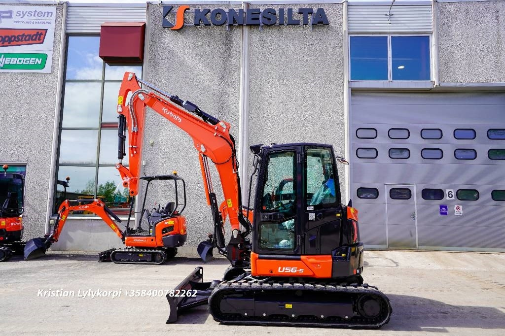Kubota U56-5 UUSI AJAMATON - Mini escavadeira: foto 1 Kubota U56-5 UUSI AJAMATON - Mini escavadeira: foto 1