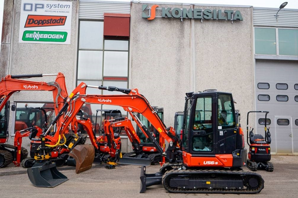 Kubota U56-5 VALMIIKSI VARUSTELTU - Mini escavadeira: foto 1 Kubota U56-5 VALMIIKSI VARUSTELTU - Mini escavadeira: foto 1