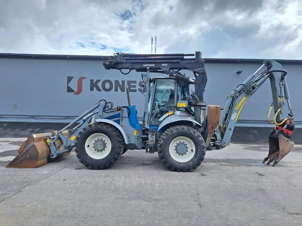 Lännen 8600G NOSTIN, HENKILÖKORI, PYÖRITTÄJÄ YM. - Retroescavadeira: foto 1 Lännen 8600G NOSTIN, HENKILÖKORI, PYÖRITTÄJÄ YM. - Retroescavadeira: foto 1