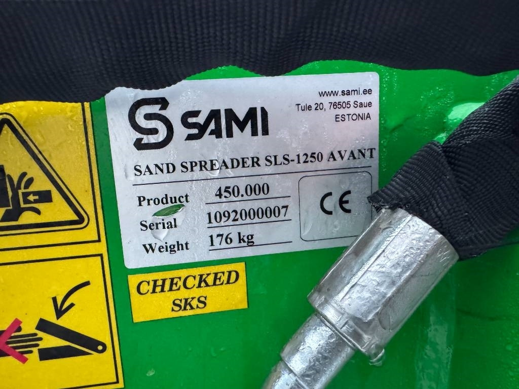 Sami SLS 1250 Hiekoituskauha Avant - Balde para Máquina de construção: foto 4 Sami SLS 1250 Hiekoituskauha Avant - Balde para Máquina de construção: foto 4
