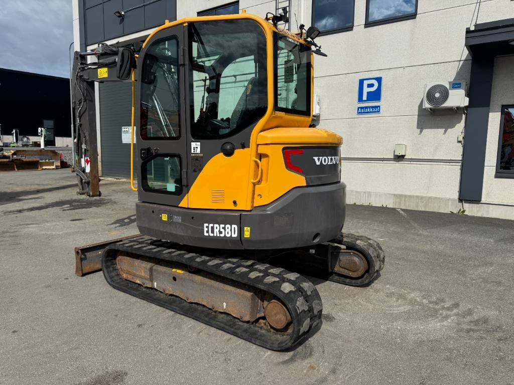 Volvo ECR 58 D VÄHÄN AJETTU - Mini escavadeira: foto 3 Volvo ECR 58 D VÄHÄN AJETTU - Mini escavadeira: foto 3