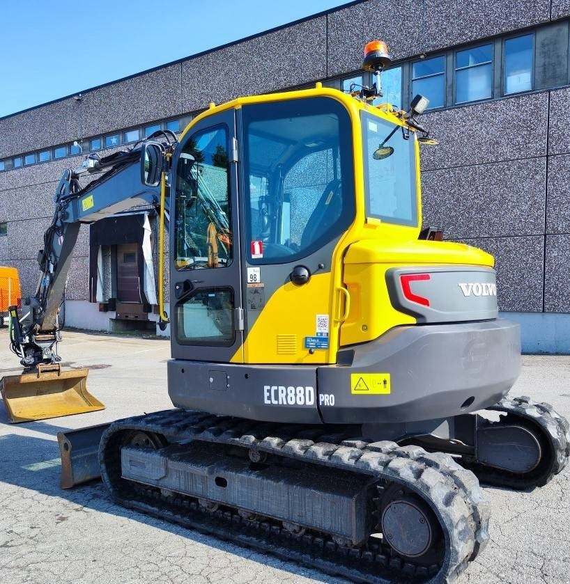 Volvo ECR 88 D PRO vähän ajettu - Mini escavadeira: foto 5 Volvo ECR 88 D PRO vähän ajettu - Mini escavadeira: foto 5