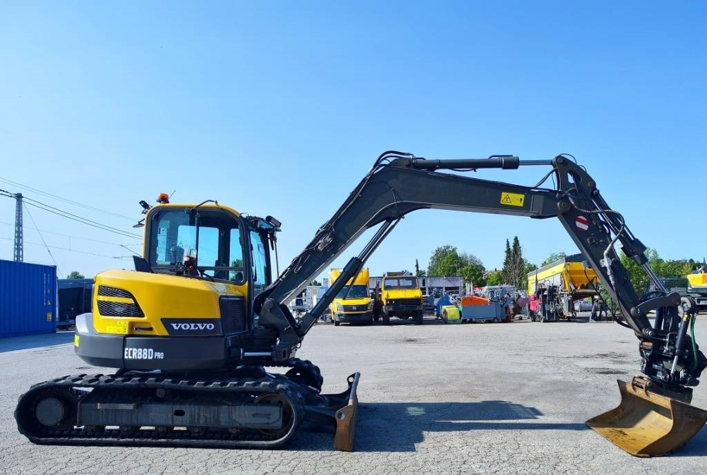 Volvo ECR 88 D PRO vähän ajettu - Mini escavadeira: foto 2 Volvo ECR 88 D PRO vähän ajettu - Mini escavadeira: foto 2