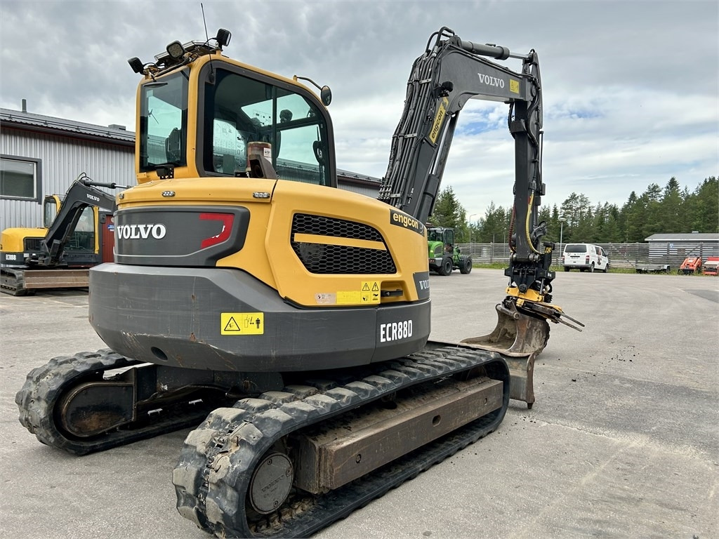 Volvo ECR88D + TYÖLAITTEET - Mini escavadeira: foto 4 Volvo ECR88D + TYÖLAITTEET - Mini escavadeira: foto 4