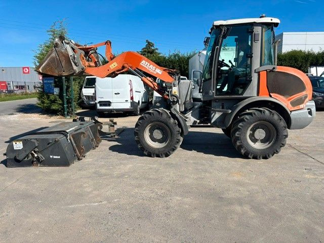 Atlas 75e S. Schaufel, Gabel, Bürste. - Pá carregadora de rodas: foto 1 Atlas 75e S. Schaufel, Gabel, Bürste. - Pá carregadora de rodas: foto 1