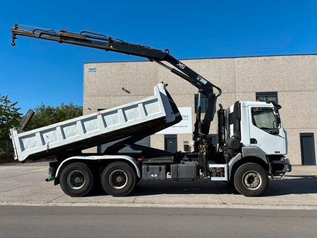 Renault Kerax 420dCi. 6X4. Hiab 144. Klima. - Camião polibenne, Camião grua: foto 2 Renault Kerax 420dCi. 6X4. Hiab 144. Klima. - Camião polibenne, Camião grua: foto 2