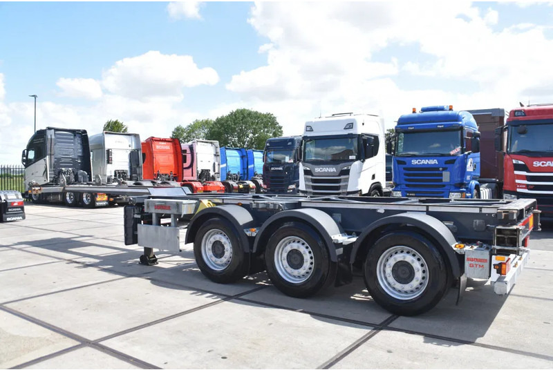 Renders HASTRAILER FCC - ALL CONNECTIONS - LIFT AXLE - 2 x EXTENDABLE - SAF AXLES - DISC BRAKES - EXCELLENT CONDITION - - Semi-reboque transportador de contêineres/ Caixa móvel: foto 4 Renders HASTRAILER FCC - ALL CONNECTIONS - LIFT AXLE - 2 x EXTENDABLE - SAF AXLES - DISC BRAKES - EXCELLENT CONDITION - - Semi-reboque transportador de contêineres/ Caixa móvel: foto 4