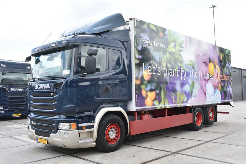 Scania R450 HL 6x2 + THERMO KING TS-300 - RETARDER - WHEELBASE: 510 CM - AIRCO - - Camião frigorífico: foto 2 Scania R450 HL 6x2 + THERMO KING TS-300 - RETARDER - WHEELBASE: 510 CM - AIRCO - - Camião frigorífico: foto 2