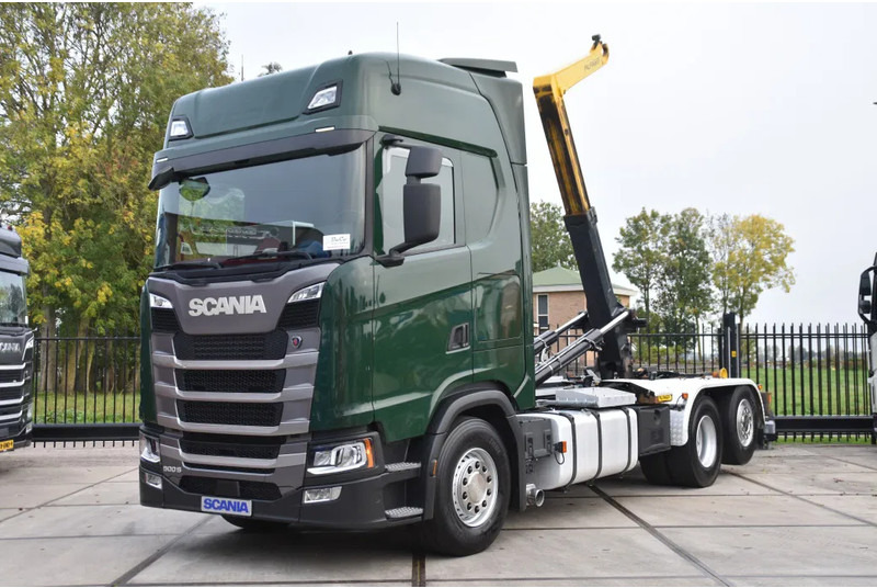 Scania S500 NGS 6x2*4 - HOOKLIFT - RETARDER - 375 TKM - PARK. AIRCO - WHEELBASE: 475 CM - PTO - EXCELLENT CONDITION - - Camião polibenne: foto 1 Scania S500 NGS 6x2*4 - HOOKLIFT - RETARDER - 375 TKM - PARK. AIRCO - WHEELBASE: 475 CM - PTO - EXCELLENT CONDITION - - Camião polibenne: foto 1