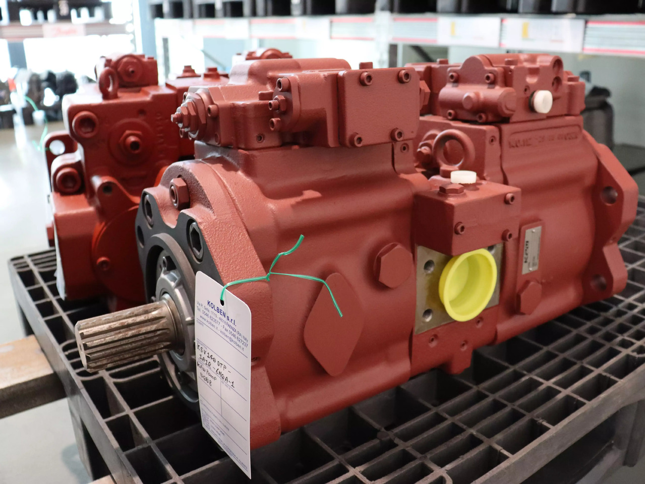 KAWASAKI K5V140DTP1A1R6NOA1 - Motor hidráulico para Máquina de construção: foto 1 KAWASAKI K5V140DTP1A1R6NOA1 - Motor hidráulico para Máquina de construção: foto 1