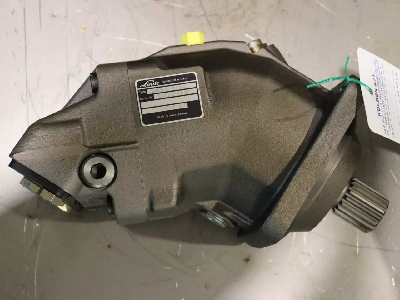 Linde CMF-A1-080-0-0-N4-D5-S-M-D-0-0-V-0-00 - Motor hidráulico para Equipamento de movimentação: foto 1 Linde CMF-A1-080-0-0-N4-D5-S-M-D-0-0-V-0-00 - Motor hidráulico para Equipamento de movimentação: foto 1