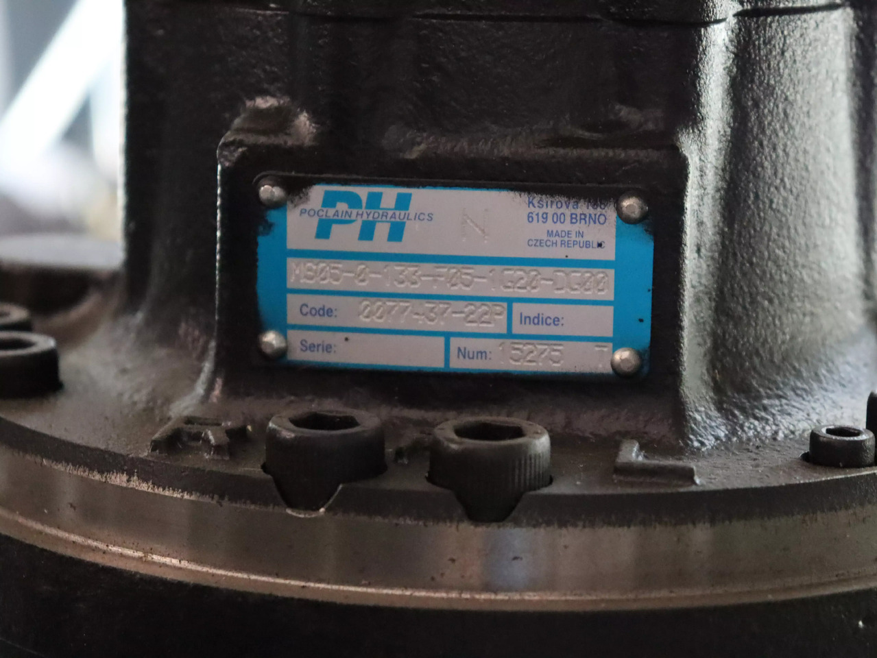 POCLAIN MS05-0-133-F05-1G20-DG00 - Motor hidráulico para Máquina de construção: foto 3 POCLAIN MS05-0-133-F05-1G20-DG00 - Motor hidráulico para Máquina de construção: foto 3