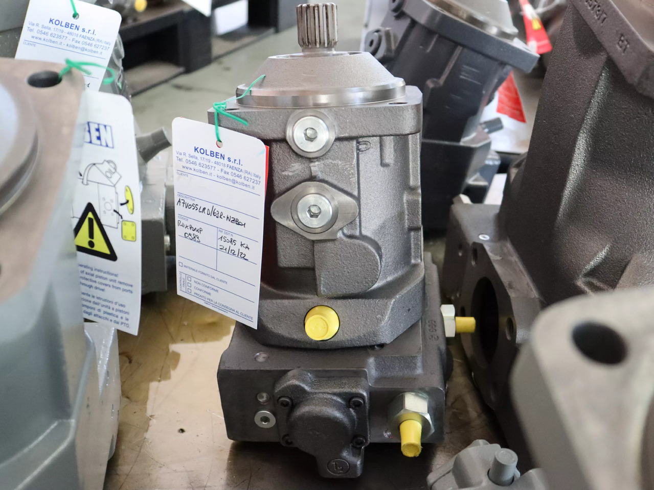 REXROTH A7VO55LRD/63R-NZB01 - Bomba hidráulica para Máquina de construção: foto 2 REXROTH A7VO55LRD/63R-NZB01 - Bomba hidráulica para Máquina de construção: foto 2