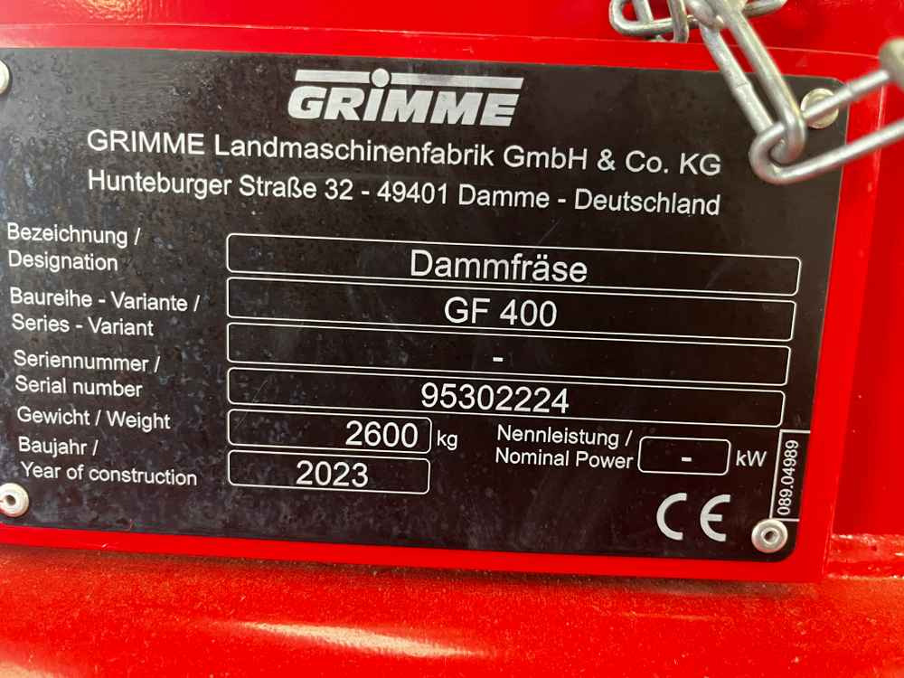 Grimme GF 400 - Colheitadeira: foto 2 Grimme GF 400 - Colheitadeira: foto 2