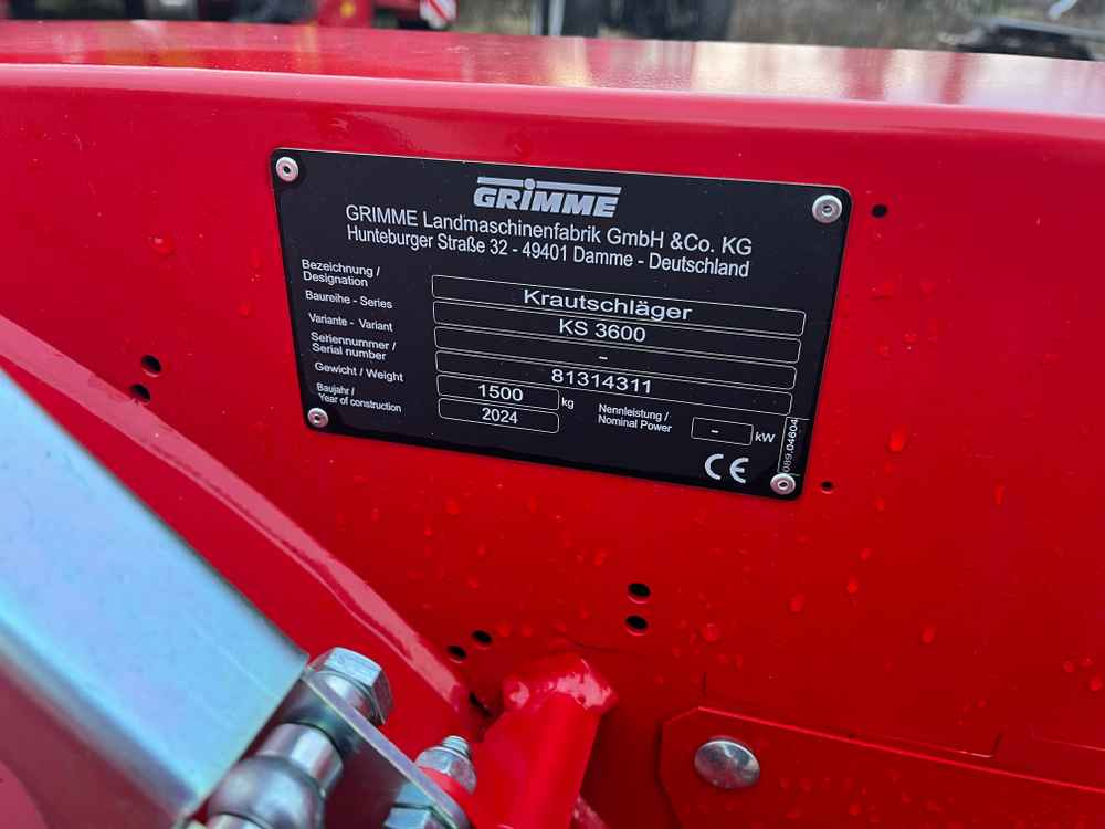 Grimme KS 3600 - Colheitadeira: foto 2 Grimme KS 3600 - Colheitadeira: foto 2