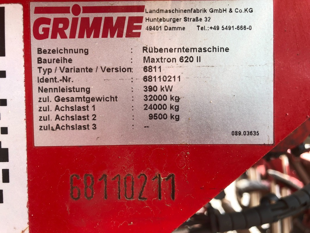 Grimme MAXTRON 620 II - Colheitadeira: foto 2 Grimme MAXTRON 620 II - Colheitadeira: foto 2