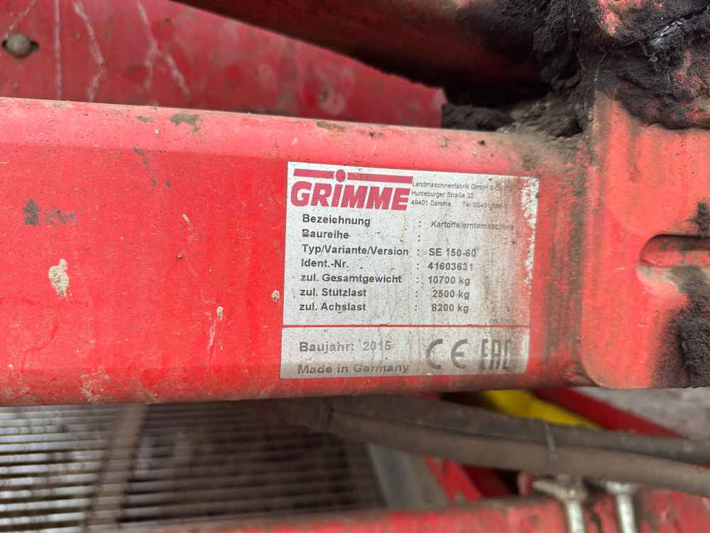 Grimme SE-150-60-NB - Colheitadeira: foto 2 Grimme SE-150-60-NB - Colheitadeira: foto 2
