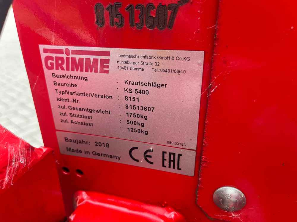 Grimme KS 5400 - Colheitadeira: foto 2 Grimme KS 5400 - Colheitadeira: foto 2